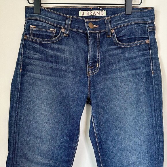 J Brand Skinny Leg Jeans in Dark Vintage - Size: 27 - Picture 3 of 7